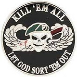 Eagle Emblems P14721 Pin-Kill'Em All,Rnd. (1