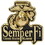 Eagle Emblems P14728 Pin-Usmc, Semper Fi, Ega (1-1/8")