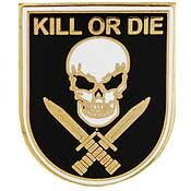 Eagle Emblems P14730 Pin-Viet,Kill Or Die (1")