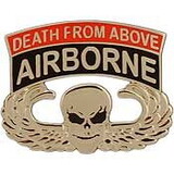 Eagle Emblems P14733 Wing-Army,Para,Abn,Death (1-1/8