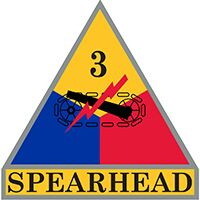 Eagle Emblems P14741 Pin-Army, 003Rd Arm.Div. Spearhead (1")