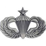 Eagle Emblems P14744 Wing-Army, Para, Senior (Pewter) (1-1/4