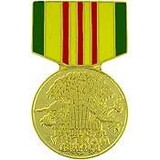 Eagle Emblems P14759 Pin-Medal, Viet, Svc. (1-3/16