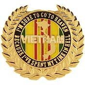 Eagle Emblems P14764 Pin-Viet,I&#039;M Sure To Go (1")
