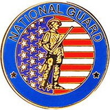 Eagle Emblems P14776 Pin-Army, National Guard (Sml) (3/4
