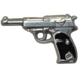 Eagle Emblems P14780 Pin-Gun, P38 Pistol, Pwt (1-1/8