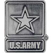 Eagle Emblems P14781 Pin-Army Logo Pwt (Pewter), (1")