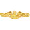 Eagle Emblems P14784 Pin-Usn, Sub.Dolph., Gold (1-1/4")