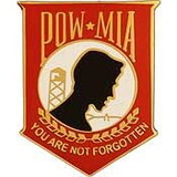 Eagle Emblems P14790 Pin-Pow*Mia, You'Re Not, Rd (1-1/16