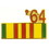 Eagle Emblems P14792 Pin-Ribb,Viet,64&#039; (7/8")