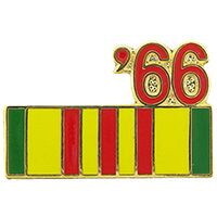 Eagle Emblems P14794 Pin-Ribb,Viet,66&#039; (7/8")