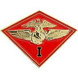 Eagle Emblems P14814 Pin-Usmc, 001St Mc Wing (1-1/8