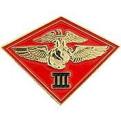 Eagle Emblems P14816 Pin-Usmc,003Rd Mc Wing (1-1/8")