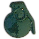 Eagle Emblems P14820 Pin-Grenade, Baseball (1