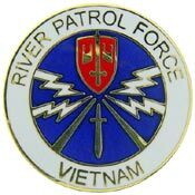 Eagle Emblems P14822 Pin-Viet,River Patrol (1")