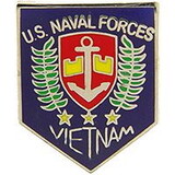 Eagle Emblems P14823 Pin-Viet, Usn, Forces (1