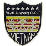 Eagle Emblems P14824 Pin-Viet, Usn Advisory Grp (1