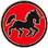 Eagle Emblems P14825 Pin-Usn, Black Ponies (1")