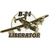 Eagle Emblems P14845 Pin-Apl,B-24 Liberator (1-5/8