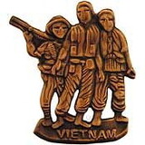 Eagle Emblems P14856 Pin-Viet,Memorial (1-1/4