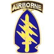 Eagle Emblems P14857 Pin-Special Forces,Abn (3/4")
