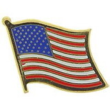 Eagle Emblems P14876 Pin-Usa Flag,Wavy (1