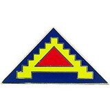 Eagle Emblems P14892 Pin-Army, 007Th (1
