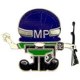 Eagle Emblems P14917 Pin-Soldier, Mp Man (1