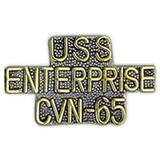 Eagle Emblems P14932 Pin-Uss,Enterprise (Scr) (1-3/8