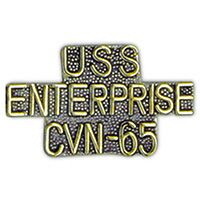 Eagle Emblems P14932 Pin-Uss,Enterprise (Scr) (1-3/8")