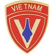Eagle Emblems P14942 Pin-Viet,005Th Mc Div. (1")