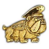 Eagle Emblems P14949 Pin-Usmc, Bulldog, Emblem (1-1/4
