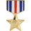 Eagle Emblems P14959 Pin-Medal, Silver Star (1-3/16")