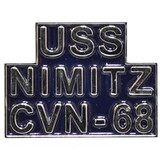 Eagle Emblems P14975 Pin-Uss, Nimitz   (Scr) (1