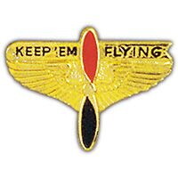 Eagle Emblems P14980 Wing-Keep&#039;Em Flying (1-3/8")