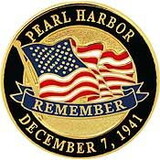 Eagle Emblems P14981 Pin-Wwii,Pearl Harbor,Rmb (1