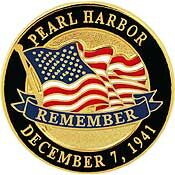 Eagle Emblems P14981 Pin-Wwii, Pearl Harbor, Rmb (1")