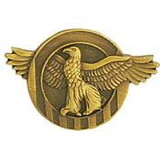 Eagle Emblems P14985 Pin-Wwii,Ruptured Duck HONORABLE DISCHARGE, (1