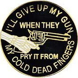 Eagle Emblems P14986 Pin-Gun,I'Ll Give Up My G (1