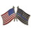 Eagle Emblems P14994 Pin-Usa/Blue Line Flag (1-1/2")