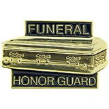 Eagle Emblems P14996 Pin-Honor Guard,Funeral (1-1/8