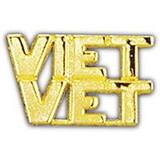Eagle Emblems P14998 Pin-Viet, Scr, Viet.Vet (1