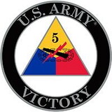Eagle Emblems P15012 Pin-Army, 005Th Arm.Div. (1