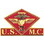 Eagle Emblems P15017 Pin-Usmc, 002Nd Mc Wing (1-3/8")