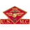 Eagle Emblems P15019 Pin-Usmc,004Th Mc Wing (1-3/8")
