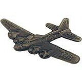 Eagle Emblems P15028 Pin-Apl, B-17 Flying Fortr (Pwt) (1-1/2