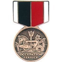 Eagle Emblems P15053 Pin-Medal,Usn/Usmc Occup. SVC., (1-3/16")