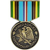 Eagle Emblems P15054 Pin-Medal,Armed Force.Exp (1-3/16")
