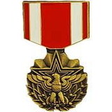 Eagle Emblems P15056 Pin-Medal, Meritorius Svc (1-3/16