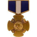 Eagle Emblems P15060 Pin-Medal,Usn Cross (1-3/16